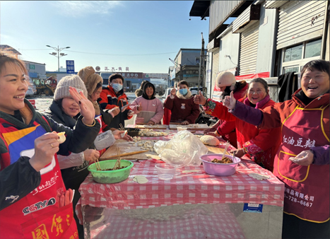 2024年度洛陽宏進 “冬至大如年，闔家滿團圓”全體商戶冬至包餃子活動